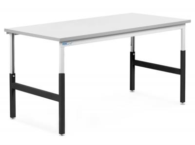 ESD Work Table AES Classic | Rectangular ESD Table Top 1200 x 750 mm | Melamine 0.3 mm